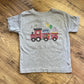 Train Birthday T-Shirt - Personalized Custom Embroidery