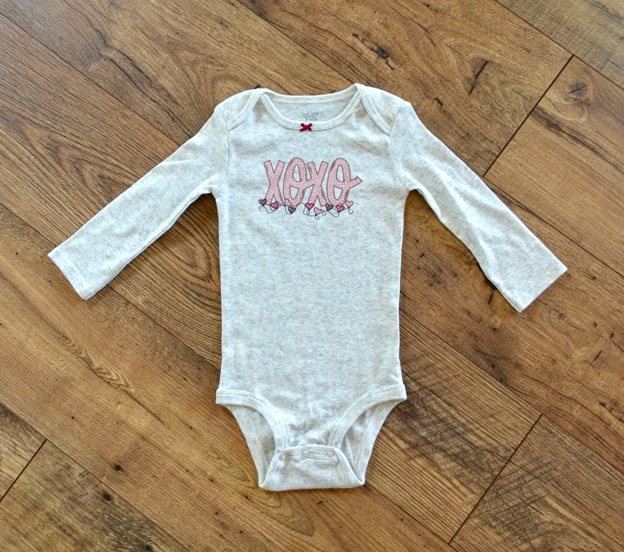 XOXO - Valentine's Day - Infant/Toddler - Screen Printed Onesie