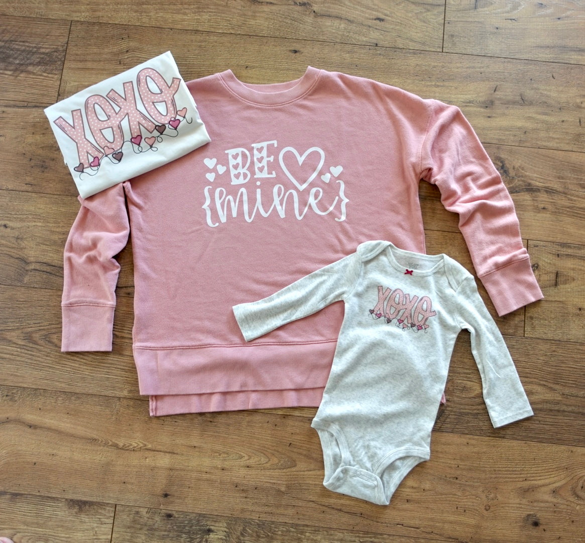 XOXO - Valentine's Day - Infant/Toddler - Screen Printed Onesie