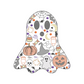 Halloween Spirit - Ghost - Embroidered T-Shirt