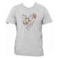 Halloween Spirit - Heart - Embroidered T-Shirt