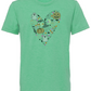 Halloween Spirit - Heart - Embroidered T-Shirt